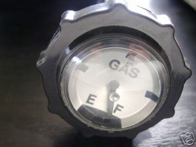 Trackster Gas Cap with Fuel Gage