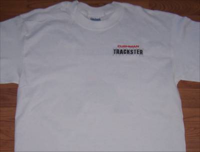 Trackster T-Shirt, White, Front